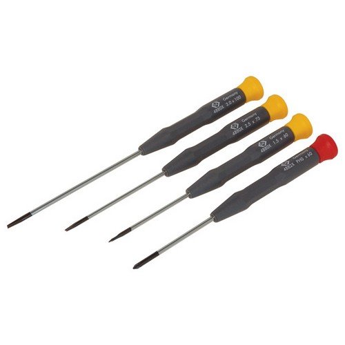 CK T4884X Xonic Precision Screwdriver Set Of 4 Slotted Phillips